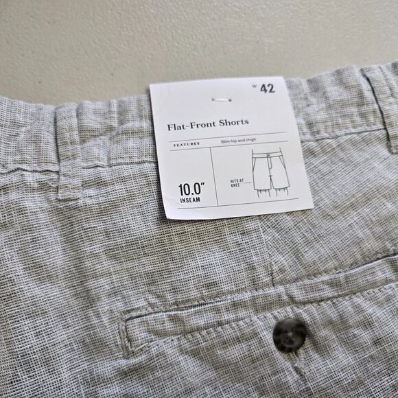 Goodfellow & Co. Linden Shorts Men's 42 Flat Front Hits at Knee 10" Inseam NWT - Picture 6 of 16